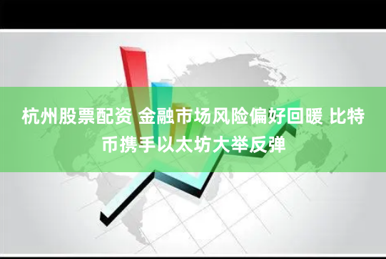 杭州股票配资 金融市场风险偏好回暖 比特币携手以太坊大举反弹